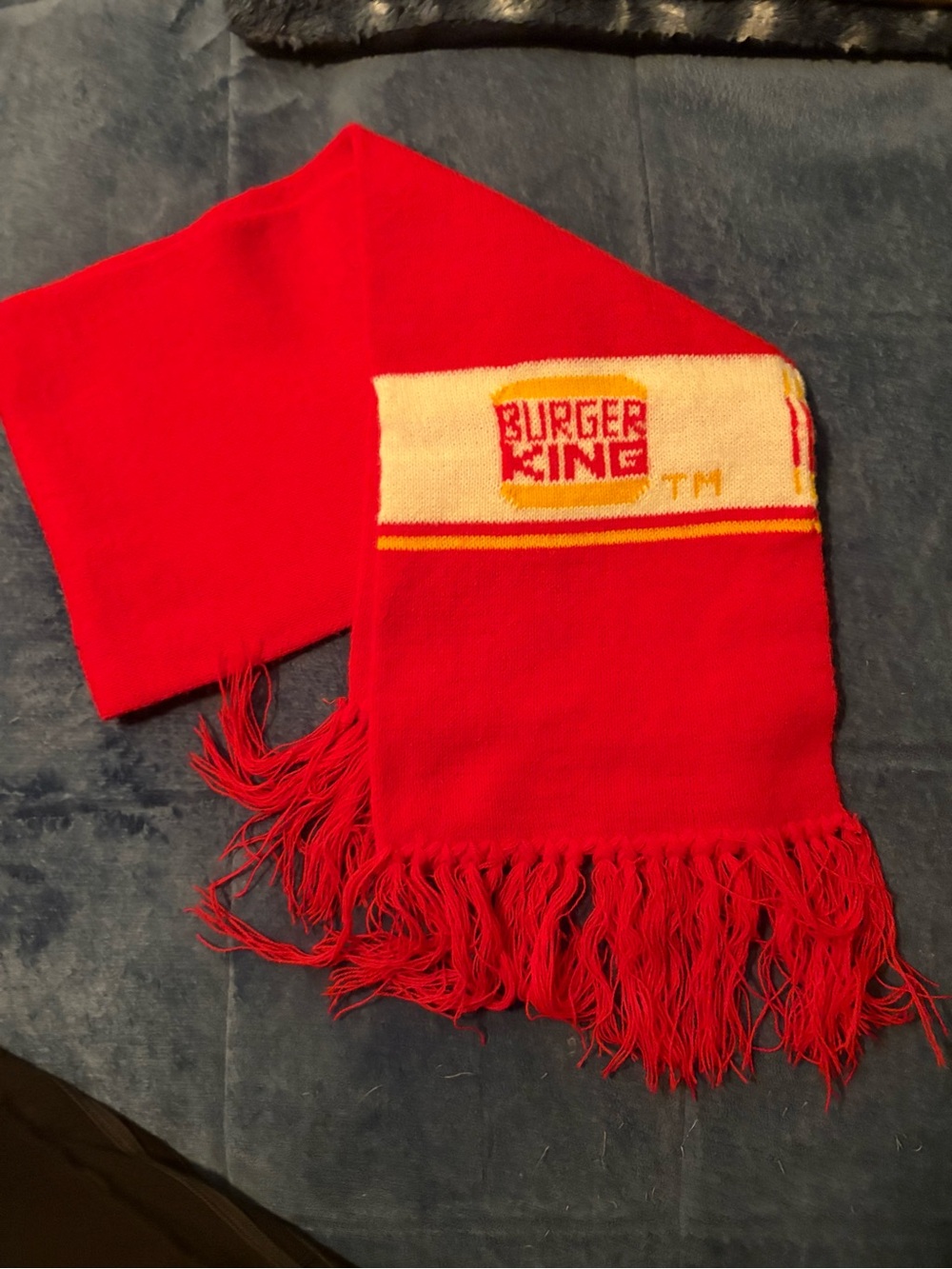 Burger King Red Logo Scarf